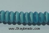 CCT264 15 inches 3*7mm rondelle cats eye beads wholesale