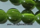 CCT522 15 inches 10mm flat round cats eye beads wholesale