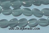 CCT601 15 inches 4*6mm oval cats eye beads wholesale