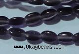 CCT615 15 inches 4*6mm oval cats eye beads wholesale