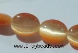 CCT668 15 inches 8*10mm oval cats eye beads wholesale