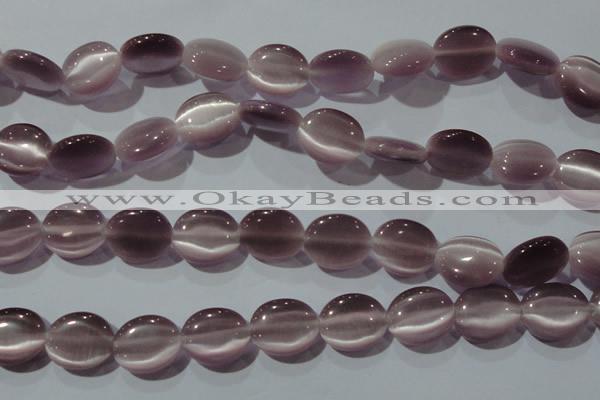 CCT693 15 inches 10*12mm oval cats eye beads wholesale