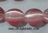 CCT694 15 inches 10*12mm oval cats eye beads wholesale