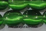 CCT705 15 inches 10*12mm oval cats eye beads wholesale