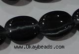 CCT707 15 inches 10*12mm oval cats eye beads wholesale