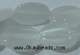 CCT720 15 inches 10*14mm oval cats eye beads wholesale