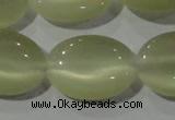 CCT722 15 inches 10*14mm oval cats eye beads wholesale