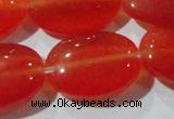 CCT725 15 inches 10*14mm oval cats eye beads wholesale