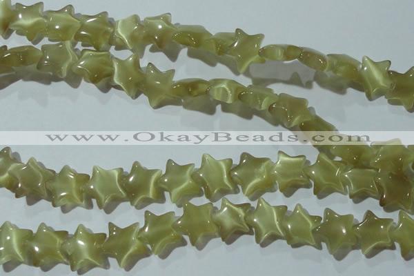 CCT891 15 inches 12mm star cats eye beads wholesale