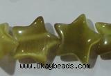 CCT892 15 inches 12mm star cats eye beads wholesale