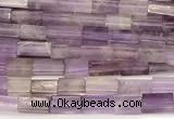 CCU1089 15 inches 2*4mm cuboid dogtooth amethyst beads