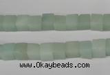 CCU40 15.5 inches 6*6mm cube amazonite beads wholesale