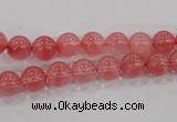 CCY101 15.5 inches 6mm round cherry quartz beads wholesale