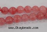 CCY102 15.5 inches 8mm round cherry quartz beads wholesale