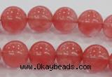 CCY105 15.5 inches 14mm round cherry quartz beads wholesale