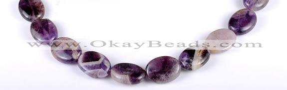 CDA02 15*20mm oval dogtooth amethyst quartz beads Wholesale