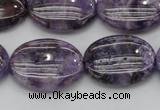 CDA302 15.5 inches 18*25mm oval dyed dogtooth amethyst beads