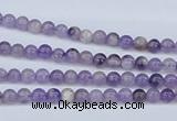 CDA50 15.5 inches 4mm round dogtooth amethyst beads wholesale