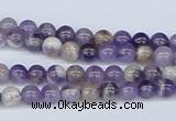 CDA51 15.5 inches 6mm round dogtooth amethyst beads wholesale