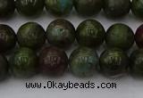 CDB301 15.5 inches 6mm round dragon blood jasper beads wholesale