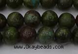 CDB302 15.5 inches 8mm round dragon blood jasper beads wholesale