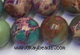 CDE1059 15.5 inches 12mm round sea sediment jasper beads wholesale