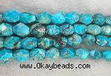 CDE1361 15.5 inches 15*20mm faceted nuggets sediment jasper beads