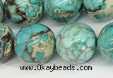 CDE1370 15.5 inches 12mm round sea sediment jasper beads wholesale