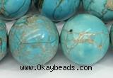 CDE1373 15.5 inches 18mm round sea sediment jasper beads wholesale