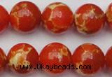 CDE2007 15.5 inches 18mm round dyed sea sediment jasper beads