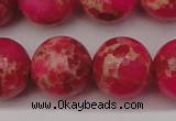 CDE2019 15.5 inches 20mm round dyed sea sediment jasper beads