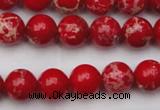 CDE2024 15.5 inches 8mm round dyed sea sediment jasper beads