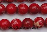 CDE2025 15.5 inches 10mm round dyed sea sediment jasper beads