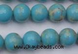 CDE2060 15.5 inches 14mm round dyed sea sediment jasper beads