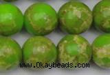 CDE2074 15.5 inches 20mm round dyed sea sediment jasper beads