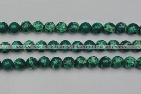 CDE2084 15.5 inches 18mm round dyed sea sediment jasper beads