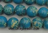 CDE2234 15.5 inches 10mm round dyed sea sediment jasper beads