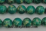 CDE2243 15.5 inches 6mm round dyed sea sediment jasper beads