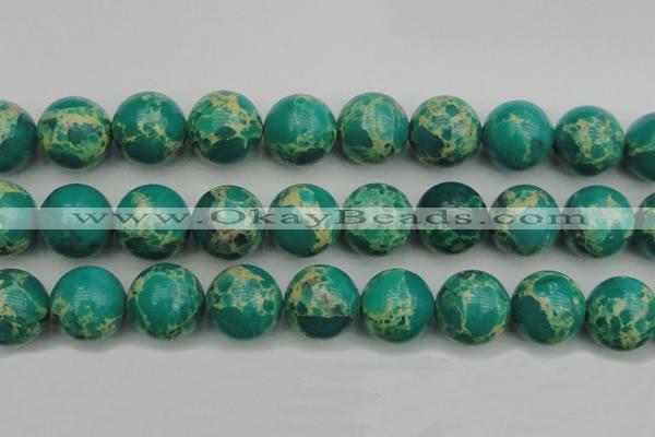 CDE2252 15.5 inches 24mm round dyed sea sediment jasper beads