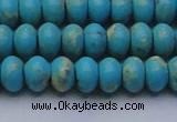 CDE2643 15.5 inches 10*14mm rondelle dyed sea sediment jasper beads