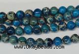 CDE265 15.5 inches 6mm round dyed sea sediment jasper beads