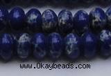 CDE2685 15.5 inches 13*18mm rondelle dyed sea sediment jasper beads