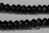 CDE686 15.5 inches 6*10mm rondelle dyed sea sediment jasper beads