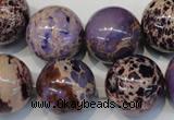 CDI368 15.5 inches 20mm round dyed imperial jasper beads