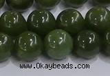 CDJ274 15.5 inches 12mm round Canadian jade beads wholesale