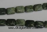 CDJ30 15.5 inches 8*10mm rectangle Canadian jade beads wholesale