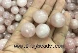 CDN04 20mm round rose quartz decorations wholesale