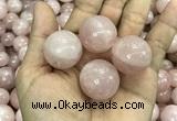 CDN05 25mm round rose quartz decorations wholesale