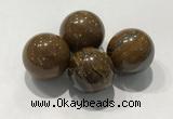 CDN1008 20mm round iron tiger decorations wholesale