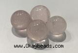 CDN1011 25mm round rose quartz decorations wholesale